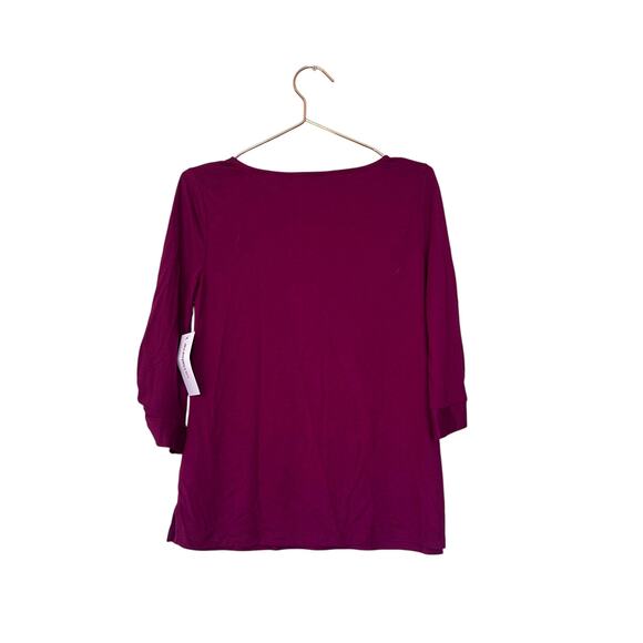 Liz Claiborne berry purple top size small new with tag - Picture 1 of 6